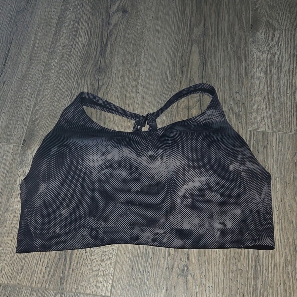 Athleta printed advance bra sz 40C bin F
